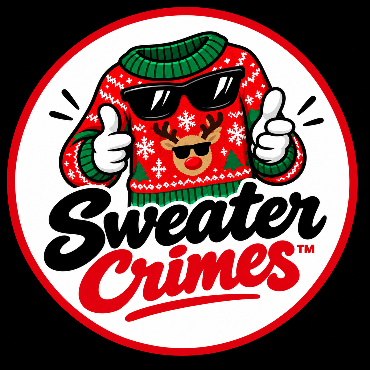 The sweater that gets more laughs than gifts. Wear it if you dare! 🎄😂